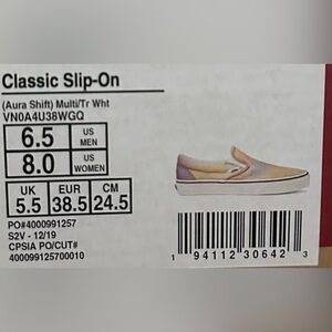 Classic slip on aura shift